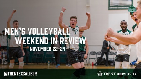 Men's Volleyball Weekend in Review - November 22nd to November 24th
